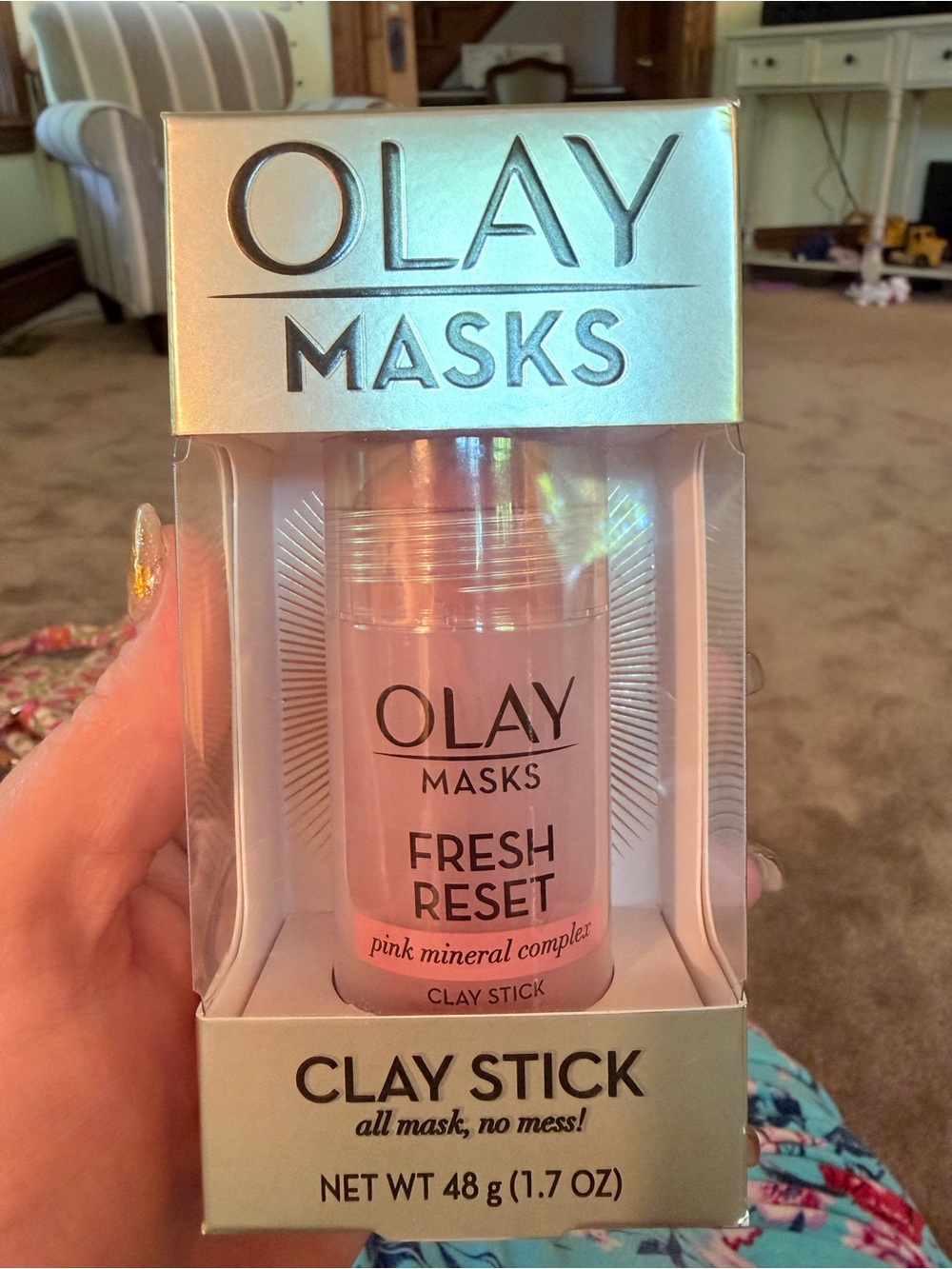 OLAY Fresh Reset Pink Clay Stick
